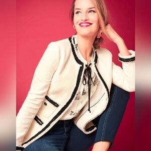 Talbot's Provence Tweed Jacket, Size 8